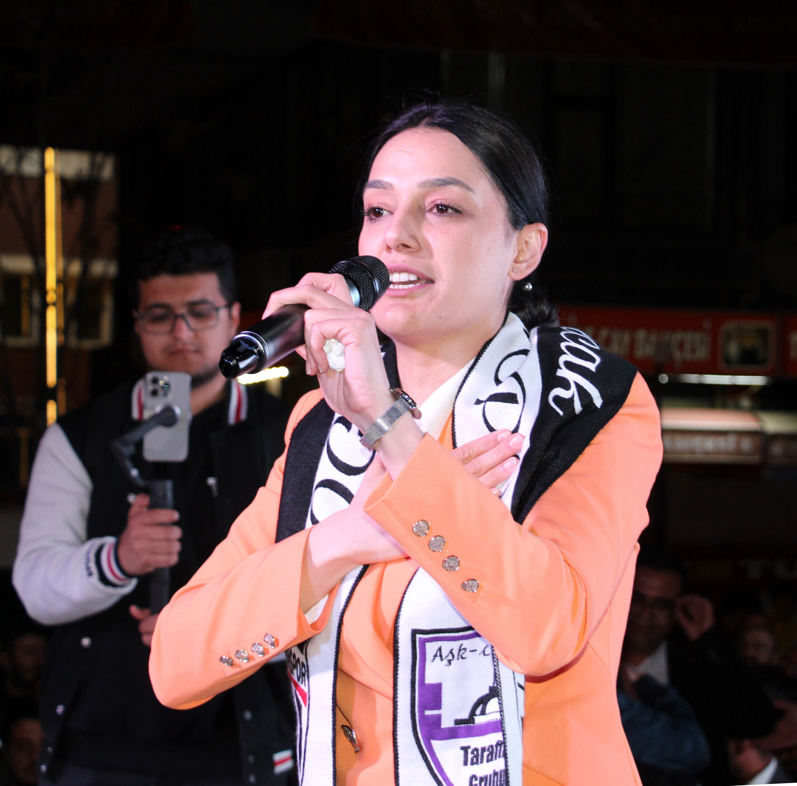 Oğuzhanspor Başkanı Hülya Gümüş