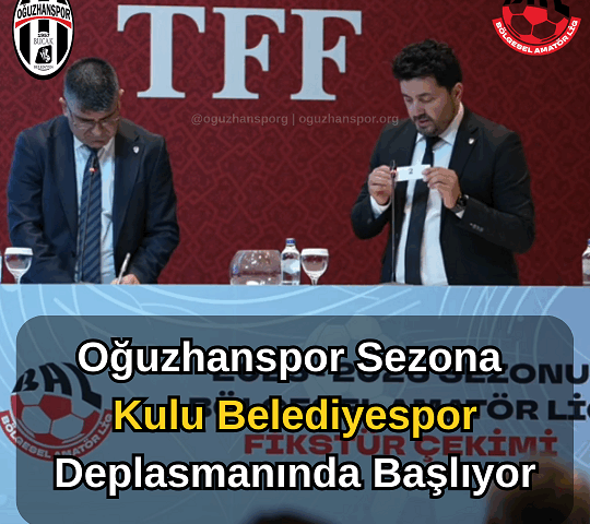Oğuzhaspor sezona Kulu Belediyespor ile başlıyor