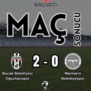 Oğuzhanspor Marmaris Belediyespor Karşılaşması