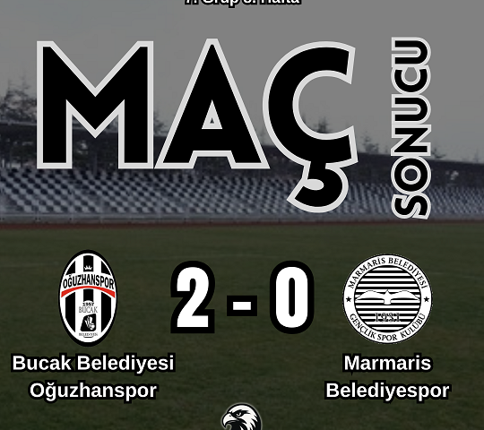 Oğuzhanspor Marmaris Belediyespor Karşılaşması